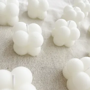 Bubbel kaarsen 4cm (25st)