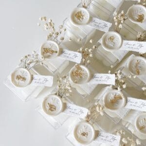 Bubble kaars als huwelijksgeschenk