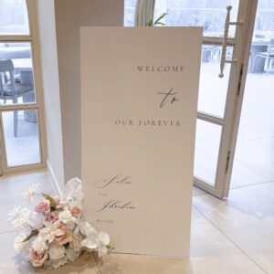 Forever welkomstbord