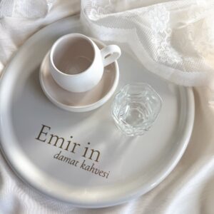 Koffie set softbeige